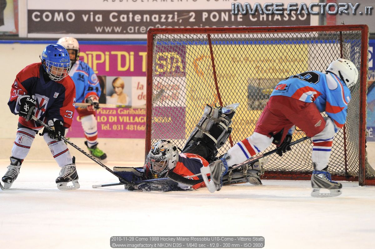 2010-11-28 Como 1988 Hockey Milano Rossoblu U10-Como - Vittorio Stiatti